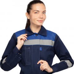 Костюм летний жен. л20-КБР син/вас (р.48-50) 170-176 (Арсенал-СП) Костюм летний жен. л20-КБР син/вас (р.48-50) 170-176 (Арсенал-СП) - фото 8