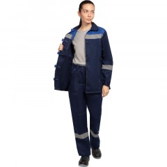 Костюм летний жен. л20-КБР син/вас (р.48-50) 170-176 (Арсенал-СП) Костюм летний жен. л20-КБР син/вас (р.48-50) 170-176 (Арсенал-СП) - фото 17