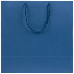 Пакет подарочный Porta,большой,синий,35x35x16см,картон,13223.44 Пакет подарочный Porta,большой,синий,35x35x16см,картон,13223.44 - фото 2