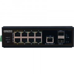 Коммутатор Osnovo SW-60812/I 8x100Mb 1G 2SFP 300W - фото 2