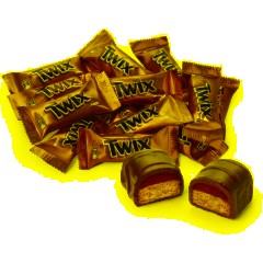 Шоколадный батончик Twix минис, 2,7кг/уп - фото 3