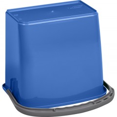 Ведро FBK 6л синее, с мерной шкалой, прямоугольное 26x19x21,5 см., 91027-2 - фото 3