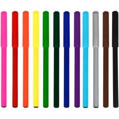 Фломастеры Faber-Castell Замок, 12цв., смываемые,картон,европодвес,554201 Фломастеры Faber-Castell Замок, 12цв., смываемые,картон,европодвес,554201 - фото 2