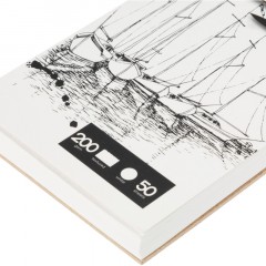 Скетчбук S&A 105х220 50л БЕЛАЯ ФАКТУРНАЯ 200г н/гребне д/аквар. 1-50-555/03 Скетчбук S&A 105х220 50л БЕЛАЯ ФАКТУРНАЯ 200г н/гребне д/аквар. 1-50-555/03 - фото 6