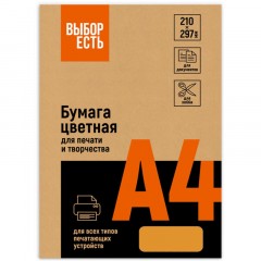 Бумага цветная Выбор есть (А4, 80 г, оранжевый интенсив) 100 л Бумага цветная Выбор есть (А4, 80 г, оранжевый интенсив) 100 л - фото 2