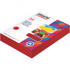 Бумага цветная (красный интенсив), 70г, А4, 500 л - фото 3