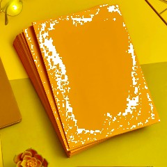 Бумага цветная (желтый пастель), 70г, А4, 500 л - фото 9