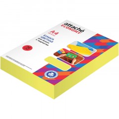 Бумага цветная (желтый интенсив), 70г, А4, 500 л - фото 3