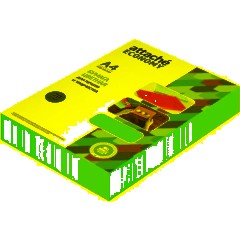 Бумага цветная (малиновый неон), 70г, А4, 500 л - фото 3