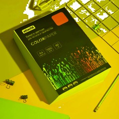 Бумага цветная Attache (голубой пастель), 80г, А4, 500 л - фото 5