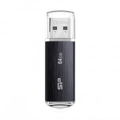 Флеш-память Silicon Power Blaze B02 64GB USB 3.2, черный, пластик Флеш-память Silicon Power Blaze B02 64GB USB 3.2, черный, пластик - фото 4