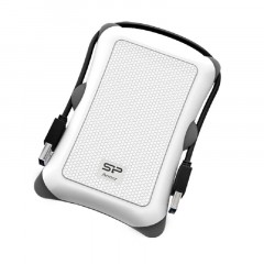 Портативный HDD Silicon Power Armor A30 1 TB USB 3.2, белый, резина Портативный HDD Silicon Power Armor A30 1 TB USB 3.2, белый, резина - фото 2