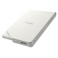 Портативный HDD Silicon Power Stream S03 1 TB USB 3.2, белый, пластик Портативный HDD Silicon Power Stream S03 1 TB USB 3.2, белый, пластик - фото 2