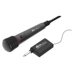 Микрофон RITMIX RWM-100 black, проводн/беспроводн, XLR-Jack 6.3, кабель 3м - фото 3