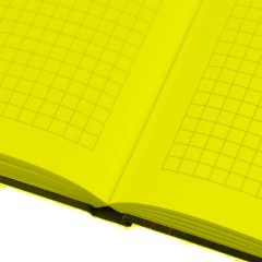 Блокнот Floral А5 96л. клетка, обл. тв.лам.картон, сшивка,резинка,зелен - фото 9