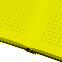 Блокнот Gold Collection А5 96л,клетка,картон,сшивка,резинка,черный - фото 9