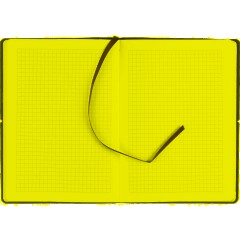 Блокнот Папоротники А5, 128л, клетка, обложка экокожа, с резинкой - фото 8