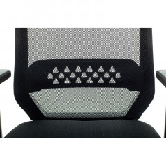 Кресло VB_Echair-663 ТC сетка/ткань черный пластик Кресло VB_Echair-663 ТC сетка/ткань черный пластик - фото 6