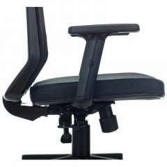 Кресло VB_Echair-663 ТC сетка/ткань черный пластик Кресло VB_Echair-663 ТC сетка/ткань черный пластик - фото 9