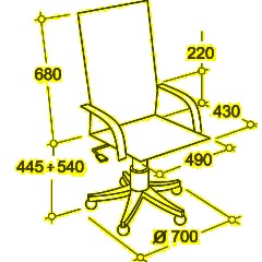 Кресло VB_Echair Easy Game-906 TPU кожзам черный/красный пластик - фото 11
