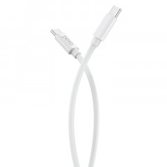 Кабель USB PERO DC-08 PD Type-C to Type-C, 1m, White Кабель USB PERO DC-08 PD Type-C to Type-C, 1m, White - фото 2