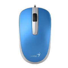 Мышь компьютерная Genius DX-120,USB, оптическая, 1000 DPI 1.5m, голубой Мышь компьютерная Genius DX-120,USB, оптическая, 1000 DPI 1.5m, голубой - фото 2
