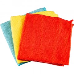 Салфетки хозяйственные из микрофибры универсальные 180gsm, 30х30см, 3шт/уп - фото 8