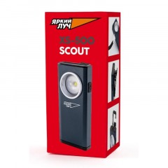 Фонарь ручной ЯРКИЙ ЛУЧ XS -500 Scout CREE 500лм, 2 реж, клипса/крюк/магнит Фонарь ручной ЯРКИЙ ЛУЧ XS -500 Scout CREE 500лм, 2 реж, клипса/крюк/магнит - фото 8
