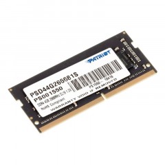 Модуль памяти Patriot DDR4 SO-DIMM 4Gb 2666МГц CL19 (PSD44G266681S) Модуль памяти Patriot DDR4 SO-DIMM 4Gb 2666МГц CL19 (PSD44G266681S) - фото 2