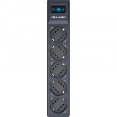 Сетевой фильтр Pilot sG-max 3m(5р/3м/16А/150Дж/графит) Сетевой фильтр Pilot sG-max 3m(5р/3м/16А/150Дж/графит) - фото 2
