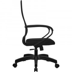 Кресло MT_EChair SU-C-8 сетка/ткань черный подл.130/осн.001 Кресло MT_EChair SU-C-8 сетка/ткань черный подл.130/осн.001 - фото 2