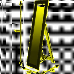 Зеркало ME_напольное BeautyStyle 8 (5657) 350х450х1380 черный - фото 6