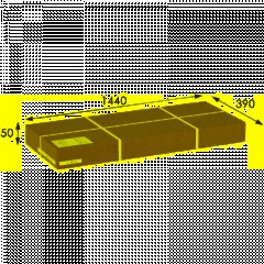 Зеркало ME_напольное BeautyStyle 8 (5657) 350х450х1380 черный - фото 8