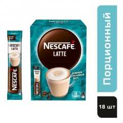 Кофе Nescafe Latte раств., шоу-бокс, 18гх18шт/уп - фото 3