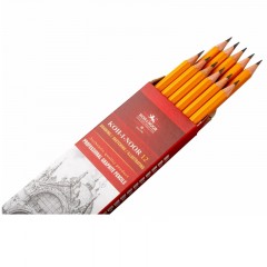 Карандаш чернографитный KOH-I-NOOR 1500, F, б/ласт, 150000F01170RU Карандаш чернографитный KOH-I-NOOR 1500, F, б/ласт, 150000F01170RU - фото 2
