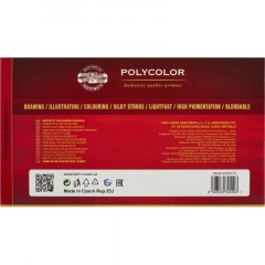 Карандаши цветные худож POLYCOLOR 3828 144цв/наб мет.кор. 3828144001PL Карандаши цветные худож POLYCOLOR 3828 144цв/наб мет.кор. 3828144001PL - фото 6