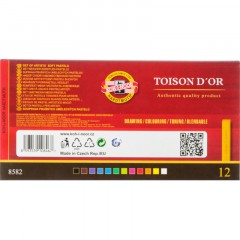 Пастель сухая худож. мягкая TOISON D`OR 8582 12цв/наб карт 8582012001KS Пастель сухая худож. мягкая TOISON D`OR 8582 12цв/наб карт 8582012001KS - фото 4