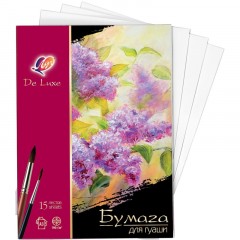 Бумага для гуаши Луч De Luxe А3 297x420. 15л в папке 32С 2080-08 Бумага для гуаши Луч De Luxe А3 297x420. 15л в папке 32С 2080-08 - фото 2