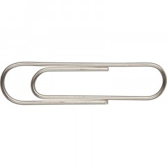 Скрепки КОМУС никелированные, 28 мм, негофрированные, 100 шт/уп - фото 4