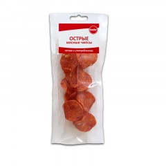 Снеки Чипсы мясные Snacker острые, 50г