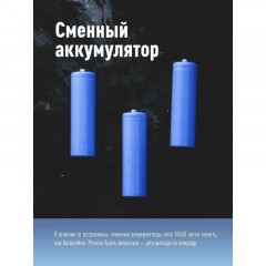 Фонарь КОСМОС KocH3WDLith, 3Вт ХРЕ, 3Вт СОВ, сменный акк 1200mAh Фонарь КОСМОС KocH3WDLith, 3Вт ХРЕ, 3Вт СОВ, сменный акк 1200mAh - фото 8