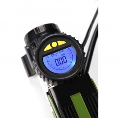 Компрессор автомобильный STVOL SCR45D, манометр, фонарь 45 л/мин, 14А - фото 4