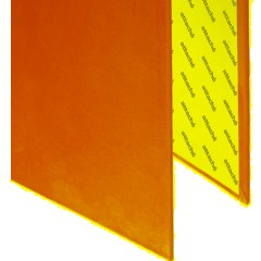 Папка-регистратор 75мм  Attache Neon А4 зеленый б/мет уголка, лам картон - фото 4