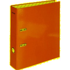 Папка-регистратор 75мм  Attache Neon А4 зеленый б/мет уголка, лам картон - фото 7
