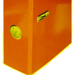 Папка-регистратор 75мм  Attache Neon А4 зеленый б/мет уголка, лам картон - фото 9