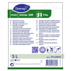Профхим д/машин мойки и руч нейтрал низкопенн Diversey/TASKI Jontec 300, 5л Профхим д/машин мойки и руч нейтрал низкопенн Diversey/TASKI Jontec 300, 5л - фото 3