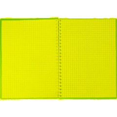 Бизнес-тетрадь А5 48л. Attache Economy, гребень,пласт.обл,синий, клетка - фото 6