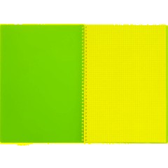 Бизнес-тетрадь А4 96л. Attache Economy, гребень,пласт.обл,синий, клетка - фото 5