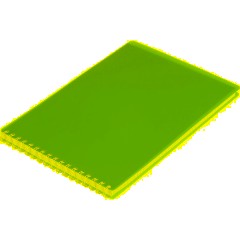 Блокнот А5 80 л. Attache Economy, мет.гребень,пласт.обл,синий, клетка - фото 4