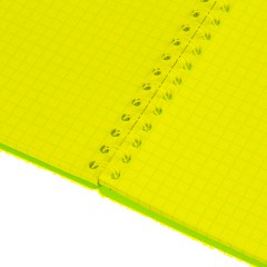 Блокнот А5 80 л. Attache Economy, мет.гребень,пласт.обл,синий, клетка - фото 7